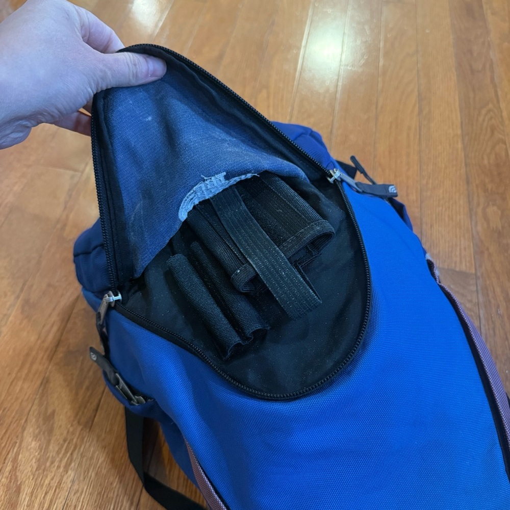 The North Face Pandora Backpack Women's Mini Small Hiking Gorpcore Day Pack Blue - Picture 8 of 12